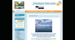 Desktop Screenshot of pmt-schule.de